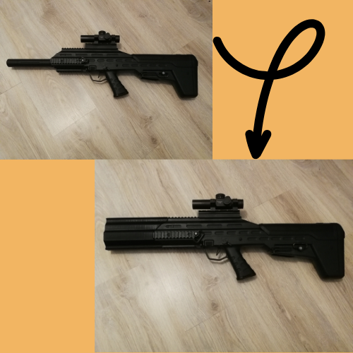 UAR501 Garde Main mise en avant